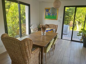 Dining - Villa Nature Cocooning with Pool & Jacuzzi Bassin d'Arcachon (Gujan-Mestras)
