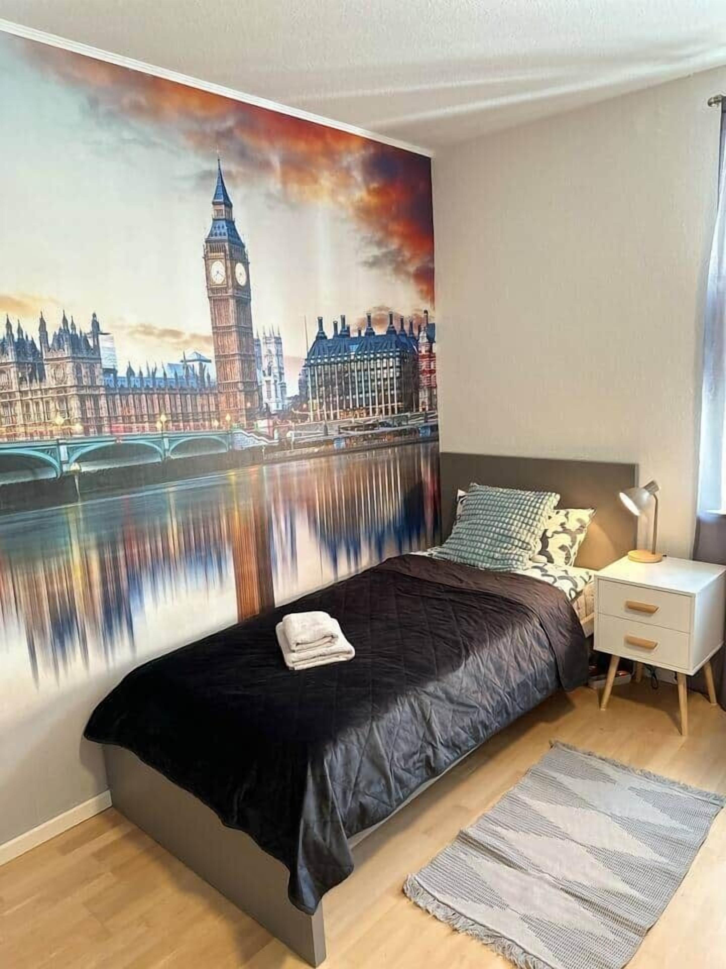 1 Schlafzimmer, kostenloses WLAN, Bettwäsche