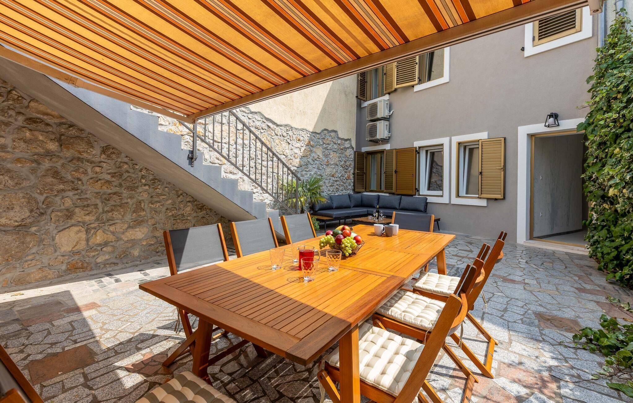 Restauration en plein air