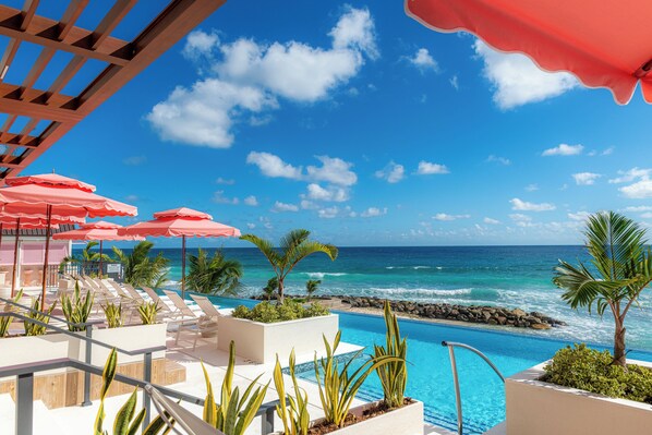 3 outdoor pools, open 7:00 AM to 6:30 PM, cabanas (surcharge)