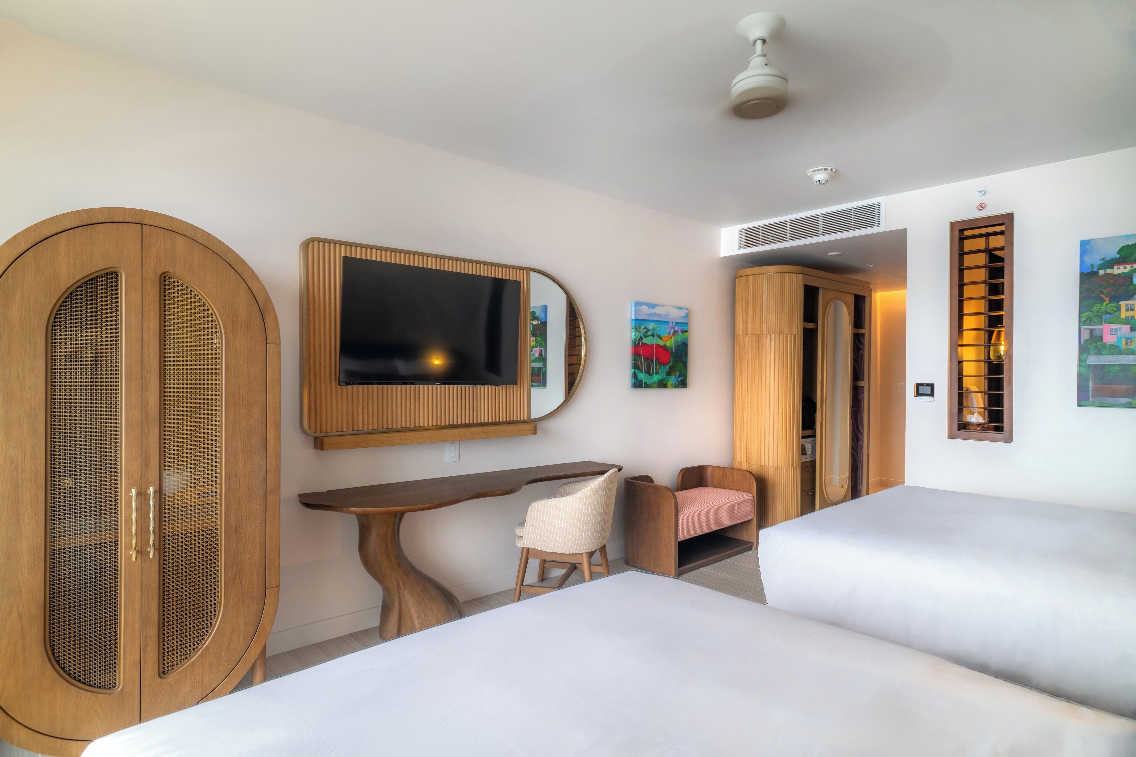 In-room safe, desk, blackout curtains, soundproofing