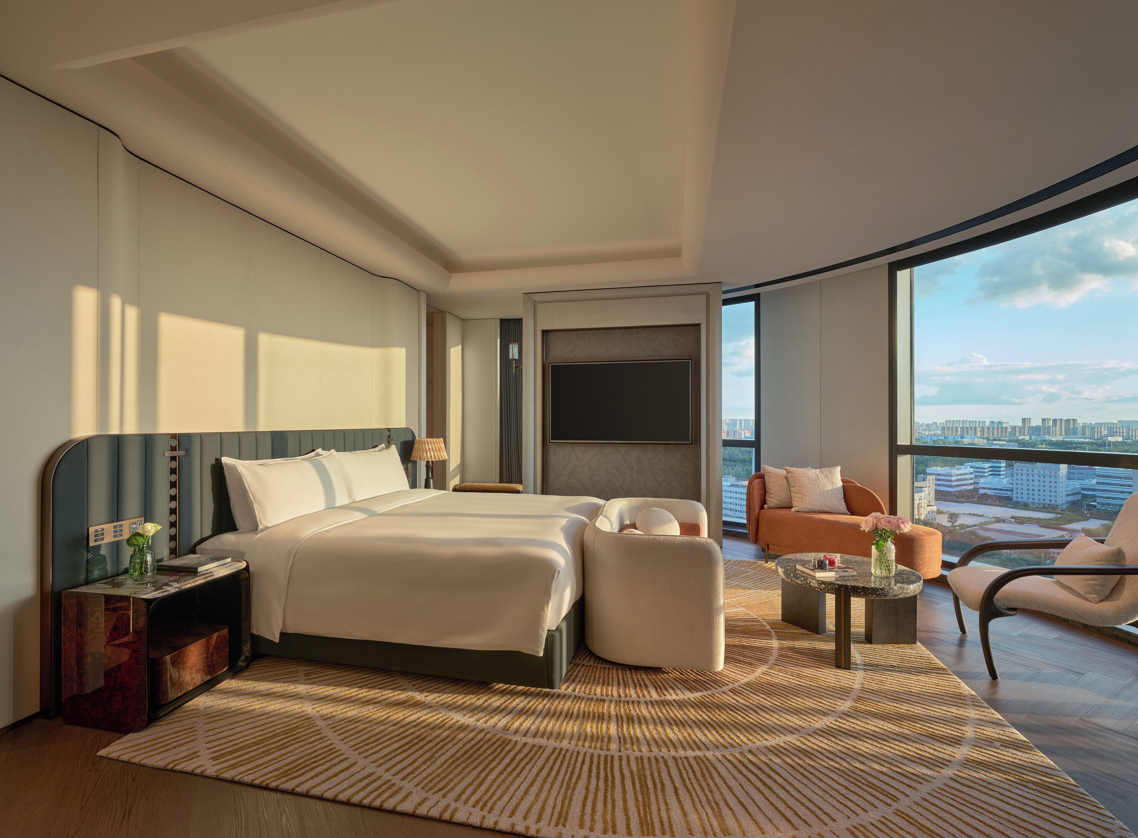 Presidential Suite | Premium bedding, down comforters, Select Comfort beds