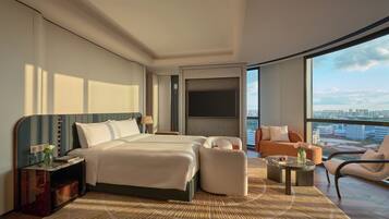 Presidential Suite | Premium bedding, down comforters, Select Comfort beds