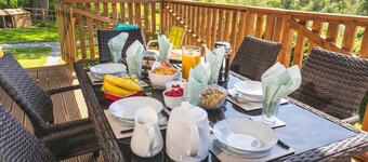 Maple, Birch and Oak Safari Tent, three family friendly tent in Devon