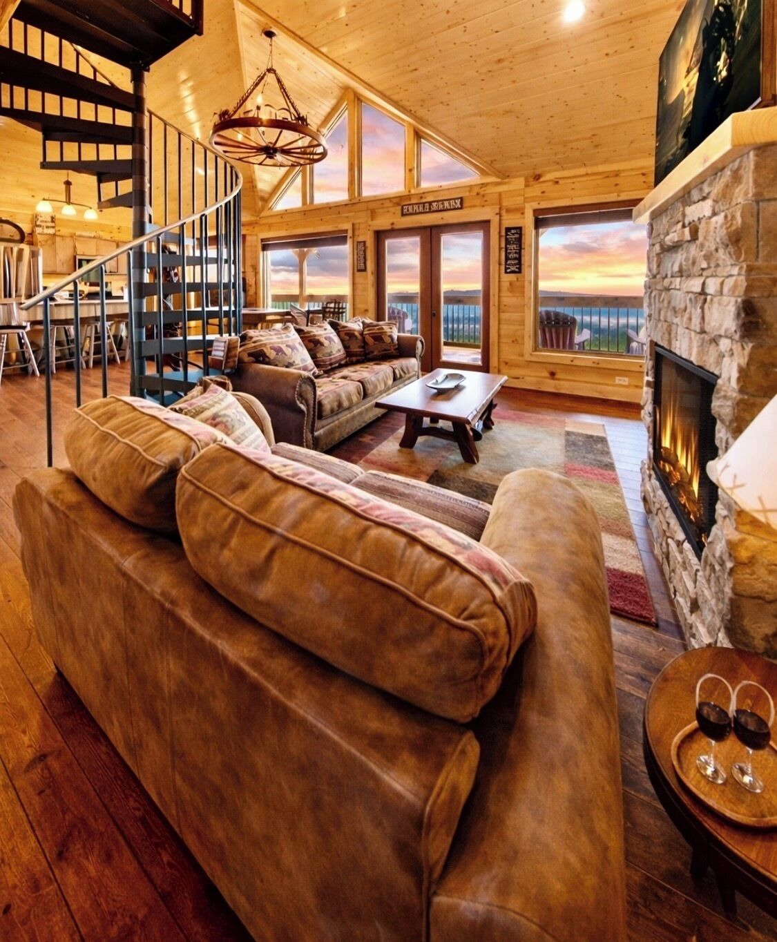 电视、壁炉、电子游戏