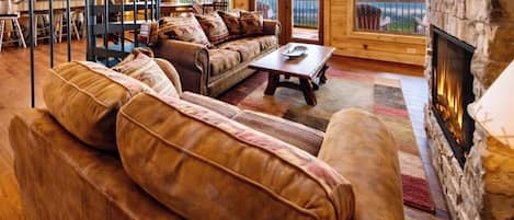 Fernseher, Kamin, Videospiele