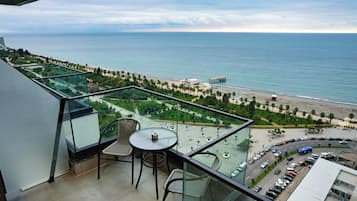 Appartement Supérieur, vue mer | Terrasse/Patio