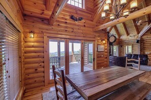 Interior - Spacious Log Home w/ Game Room & Hot Tub (Sevierville)