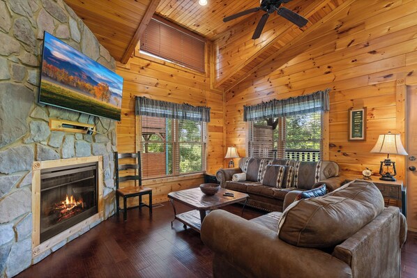 Fireplace, video games