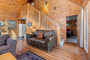TV, fireplace, video games