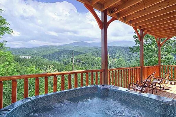 Baignoire à remous extérieure