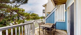 Town of Dewey Beach townhouse with outdoor deck, short walk to beach