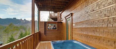 Bain à remous extérieur