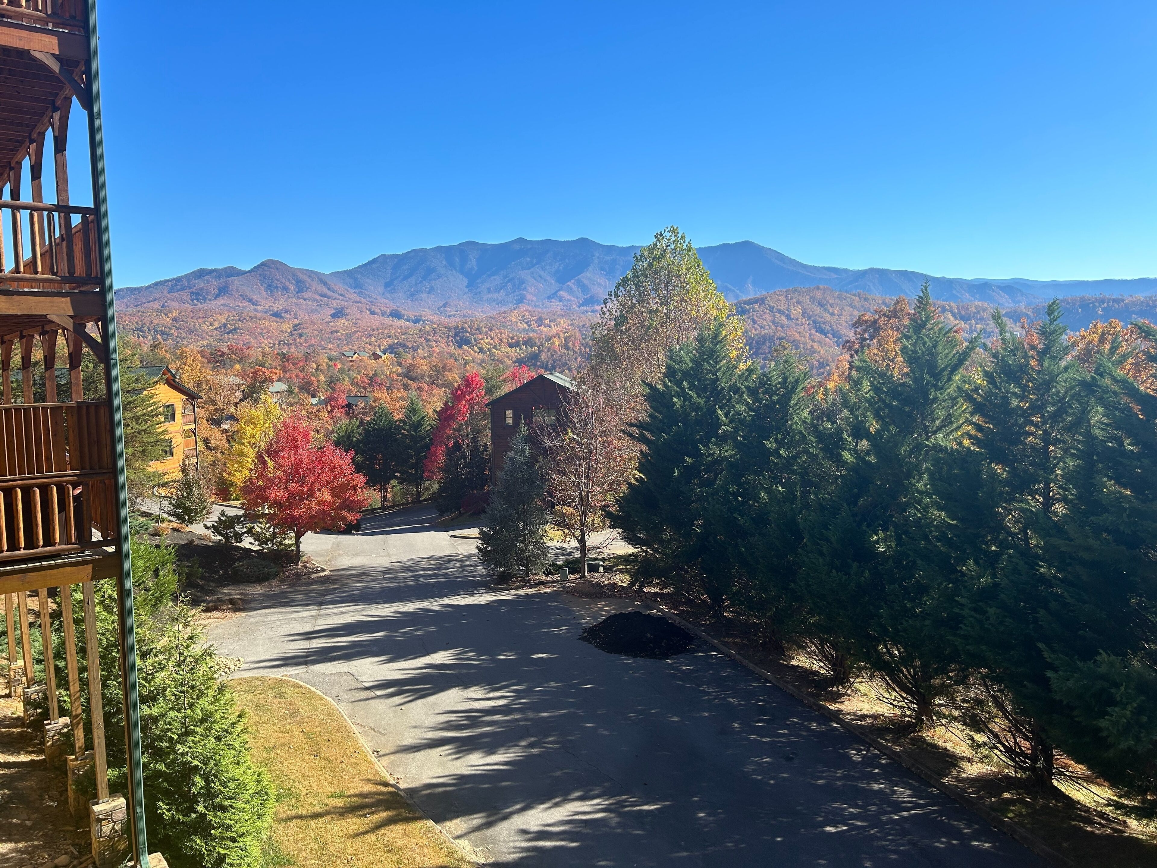 Uitzicht vanuit accommodatie