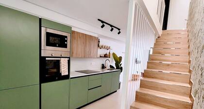A Casiña Laranxa: charming duplex in the heart of Cangas