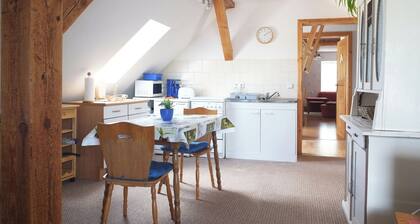 Reitpension Wiesengrund: cozy apartment on a riding and farm