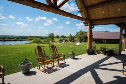 Our beautiful lodge near Albany, MO is sure to please! Perfect for large groups