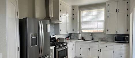 Microwave, oven, stovetop