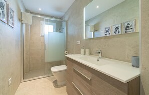 Shower, hair dryer - 2 bedroom stunning home in SON SERVERA (SON SERVERA)