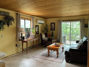 TV connectée, cheminée