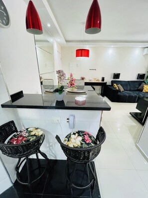 Interior - ✨Beachfront Apartment in Guarujá ✨ (Vila Luis Antonio Guarujá)