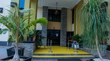 Entrada de la propiedad