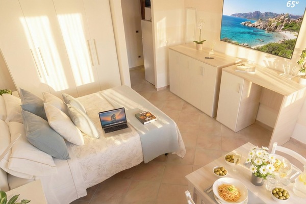 Superior Apartment, Kitchenette | Premium bedding, memory foam beds, in-room safe, desk