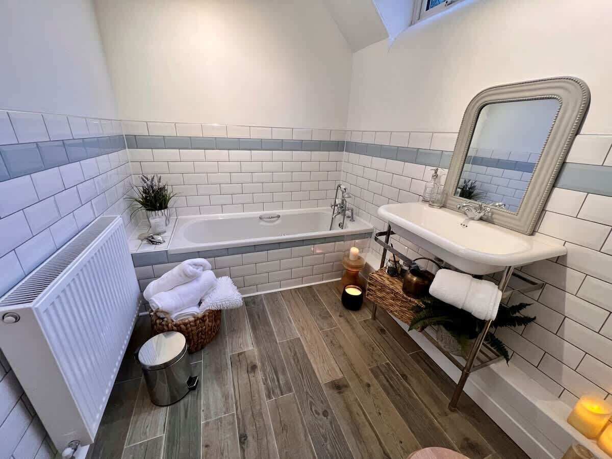 Ducha y secador de pelo