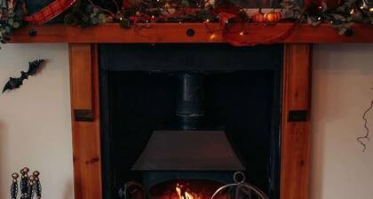 Mökki-Vuoristonäkymä-Oma kylpyhuone