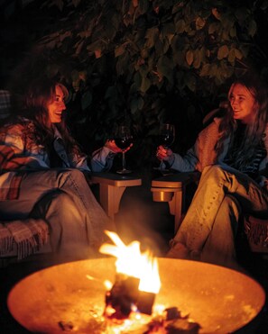 Property grounds - BBQ Hut | Log Burner | Valley Views (Pontsticill)