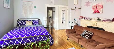 1 Schlafzimmer, Schreibtisch, Bügeleisen/Bügelbrett, WLAN