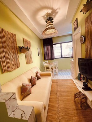 Apartamento, 1 quarto, acessível, para fumantes | Sala de estar