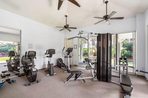 Condo, Multiple Beds (Alii Cove#HH21) | Fitness facility - Alii Cove#hh21 (Kailua-Kona)