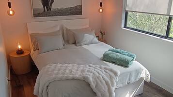 2 habitaciones y ropa de cama