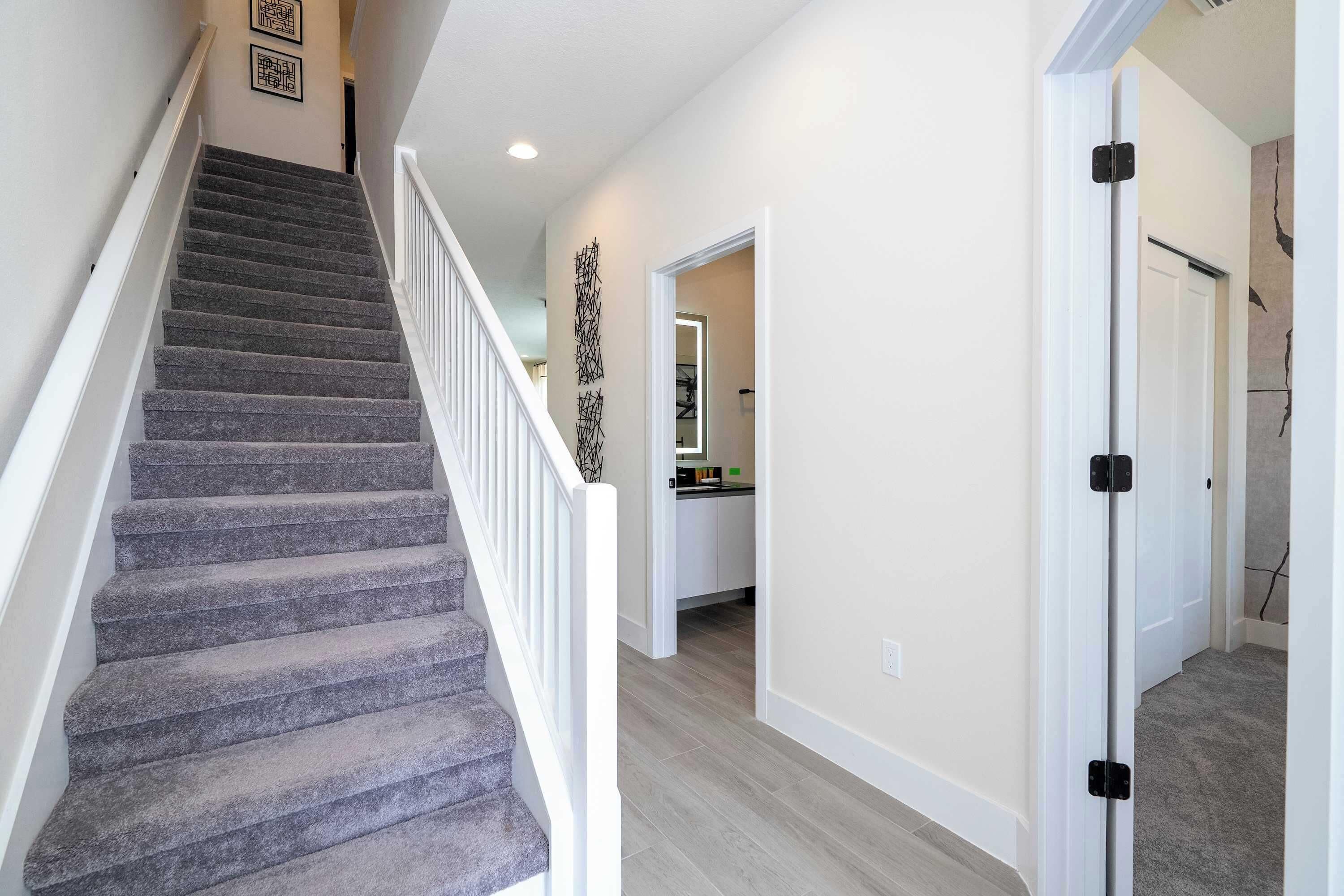 Handläufe an den Treppen