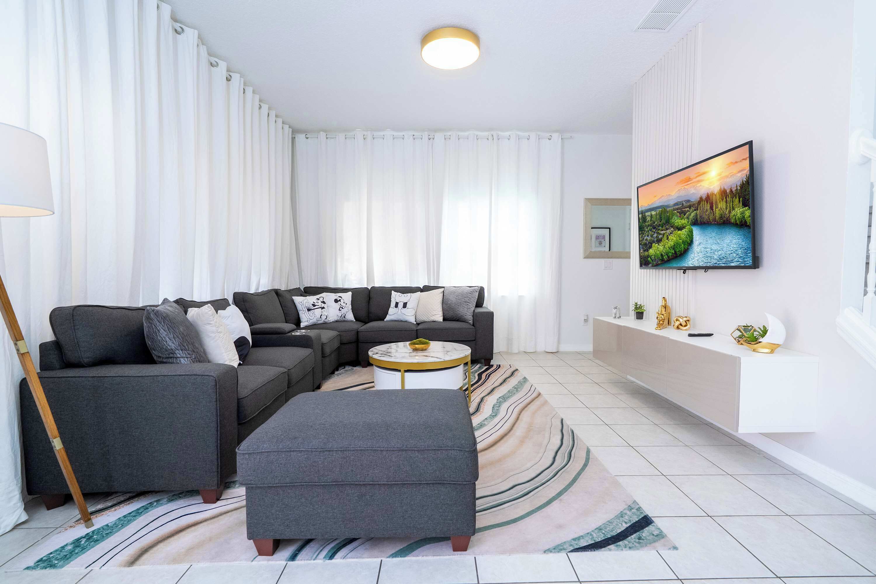 وحدة سكنية متصلة بريميم | غرفة المعيشة