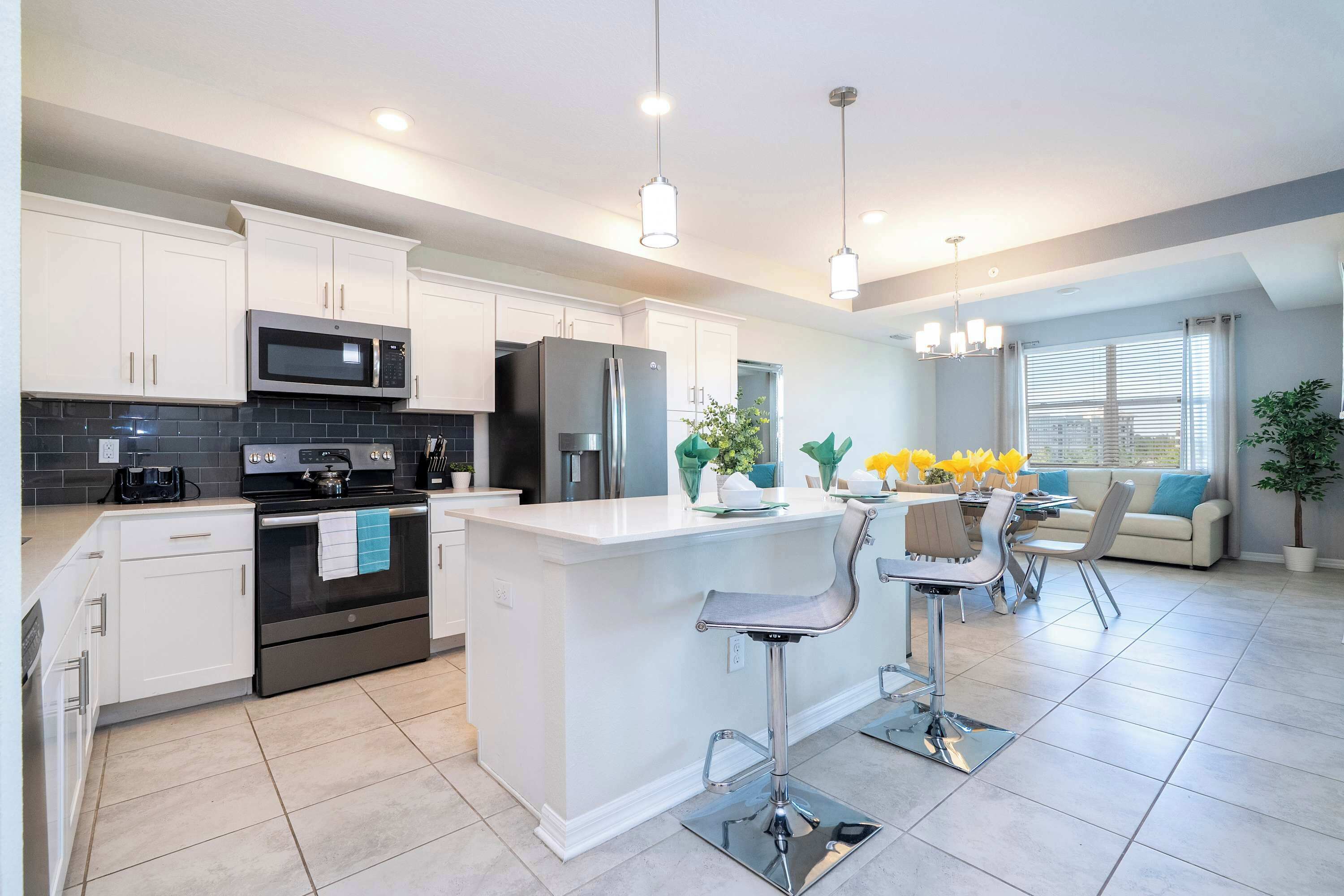 Condo tiện nghi đơn giản | Bếp riêng