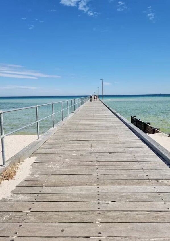 Tæt på stranden