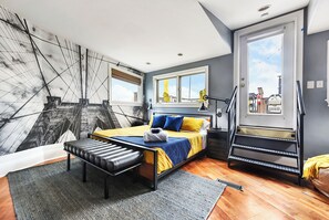 4 makuuhuonetta, silitysrauta/-lauta, Wi-Fi, vuodevaatteet