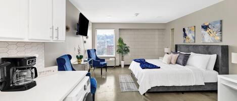 1 soveværelse, strygejern/strygebræt, Wi-Fi, sengetøj