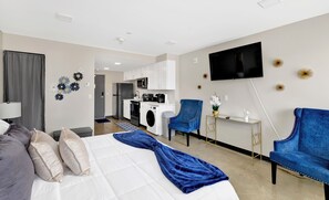 1 bedroom, iron/ironing board, WiFi, bed sheets - Blue Concrete Rose 1-bedroom apt in Downtown, Birmingham close to Uab with WiFi (Birmingham)