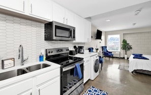 Microwave, oven, stovetop