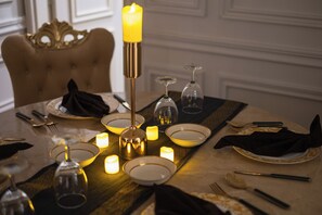 Dining room - The Versailles Suite A Designer Home in Dhaka (Dhaka)