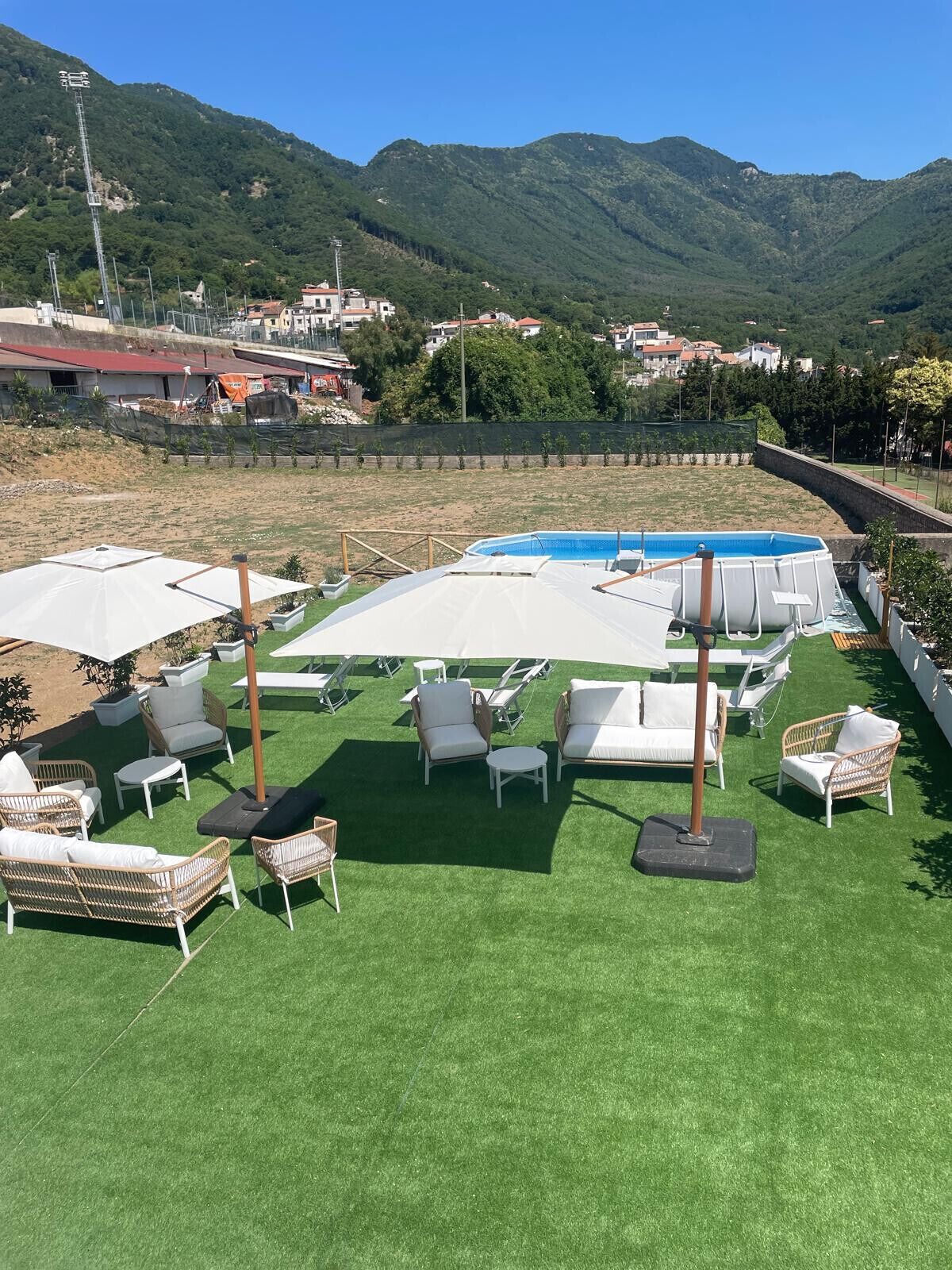 Idromassaggio all'aperto