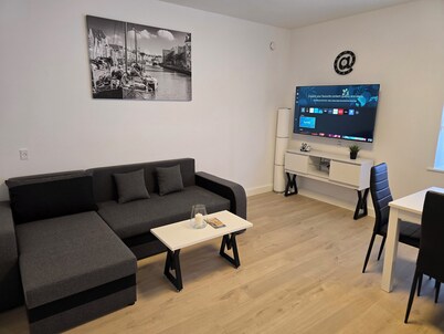 Spacious 3-bedroom apartment in welcoming Vejle with WiFi