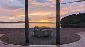 Beach nearby, beach towels
