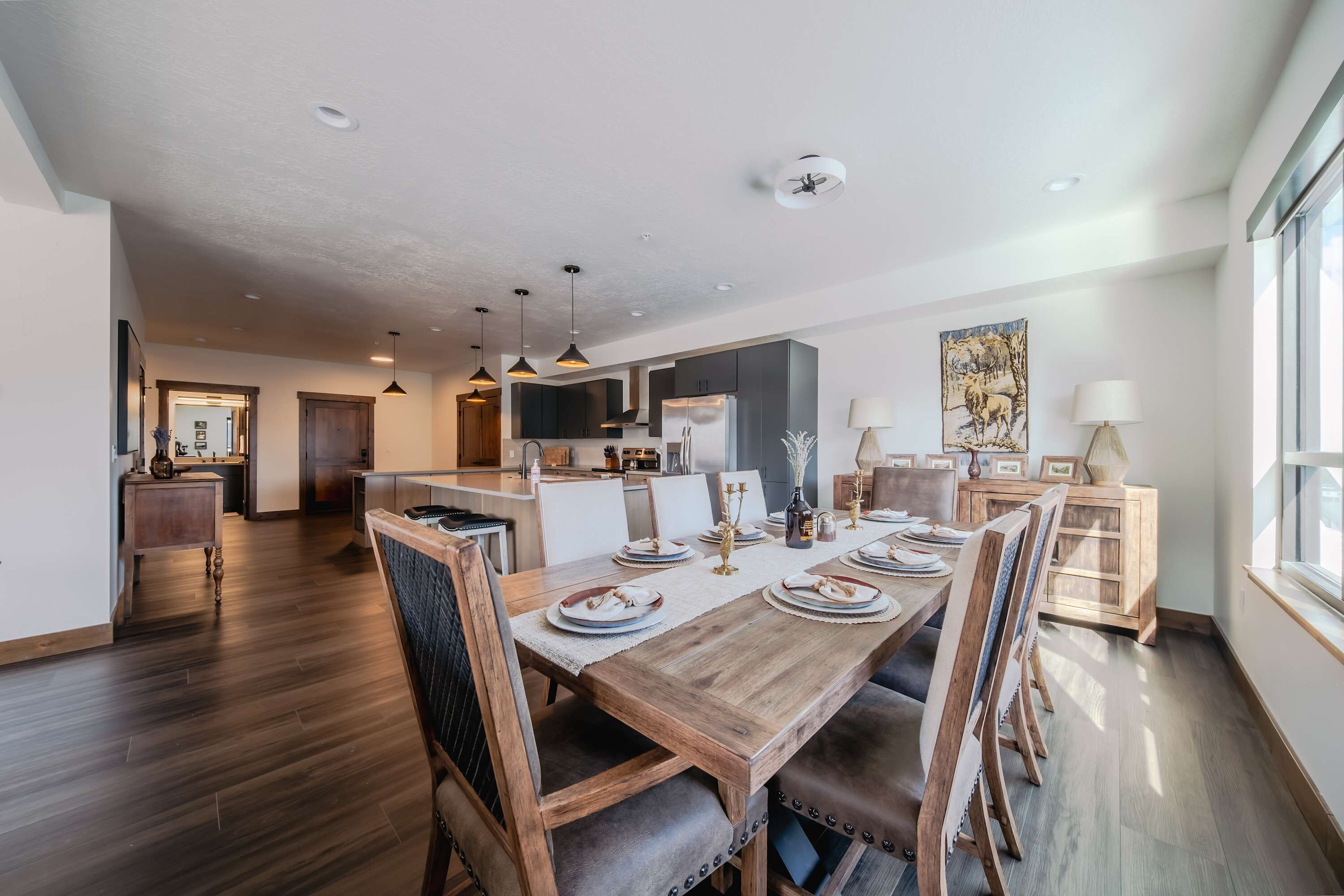 Condo, Multiple Beds, Kitchen, Mountain View (Columbia Falls Downtown) | Dining