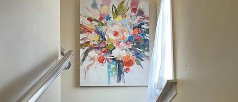 درابزين على السلالم