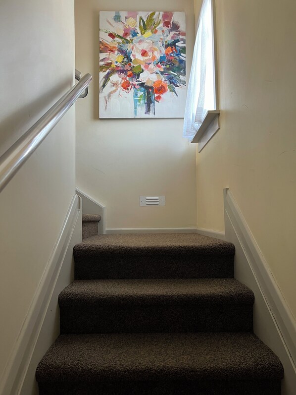 Handläufe an den Treppen