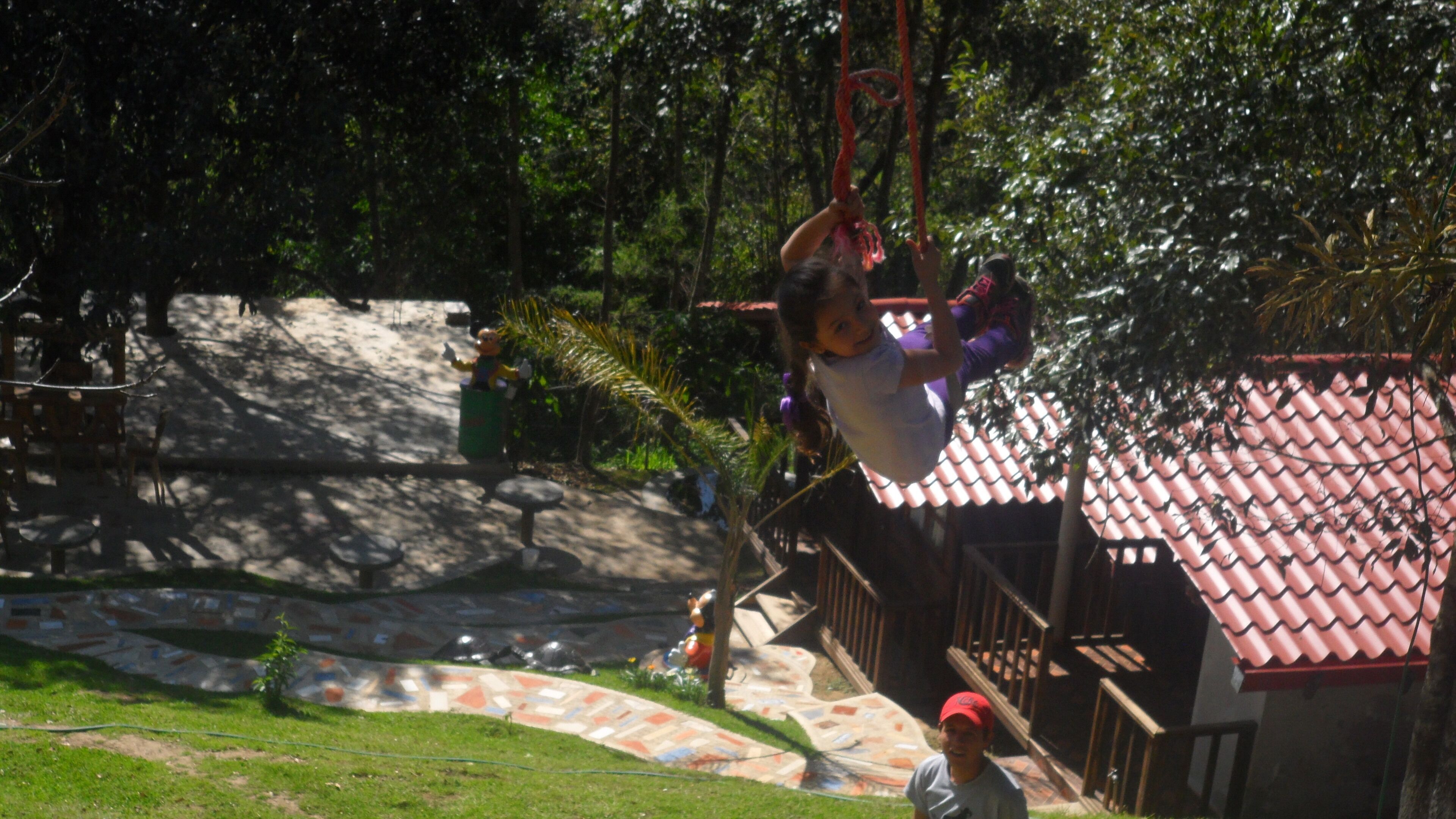 Cabaña básica, vistas al jardín | Zona de estar